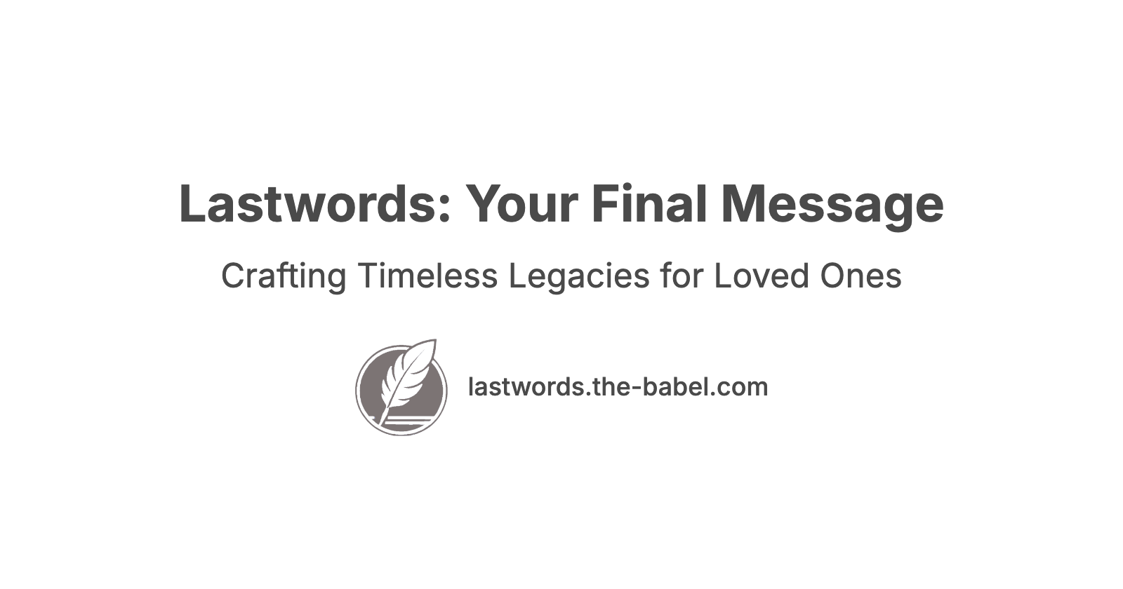 Lastwords Preview